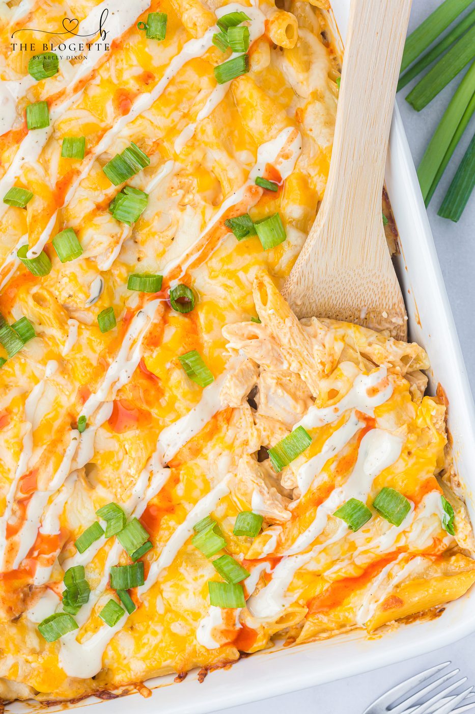 Buffalo Chicken Pasta at home