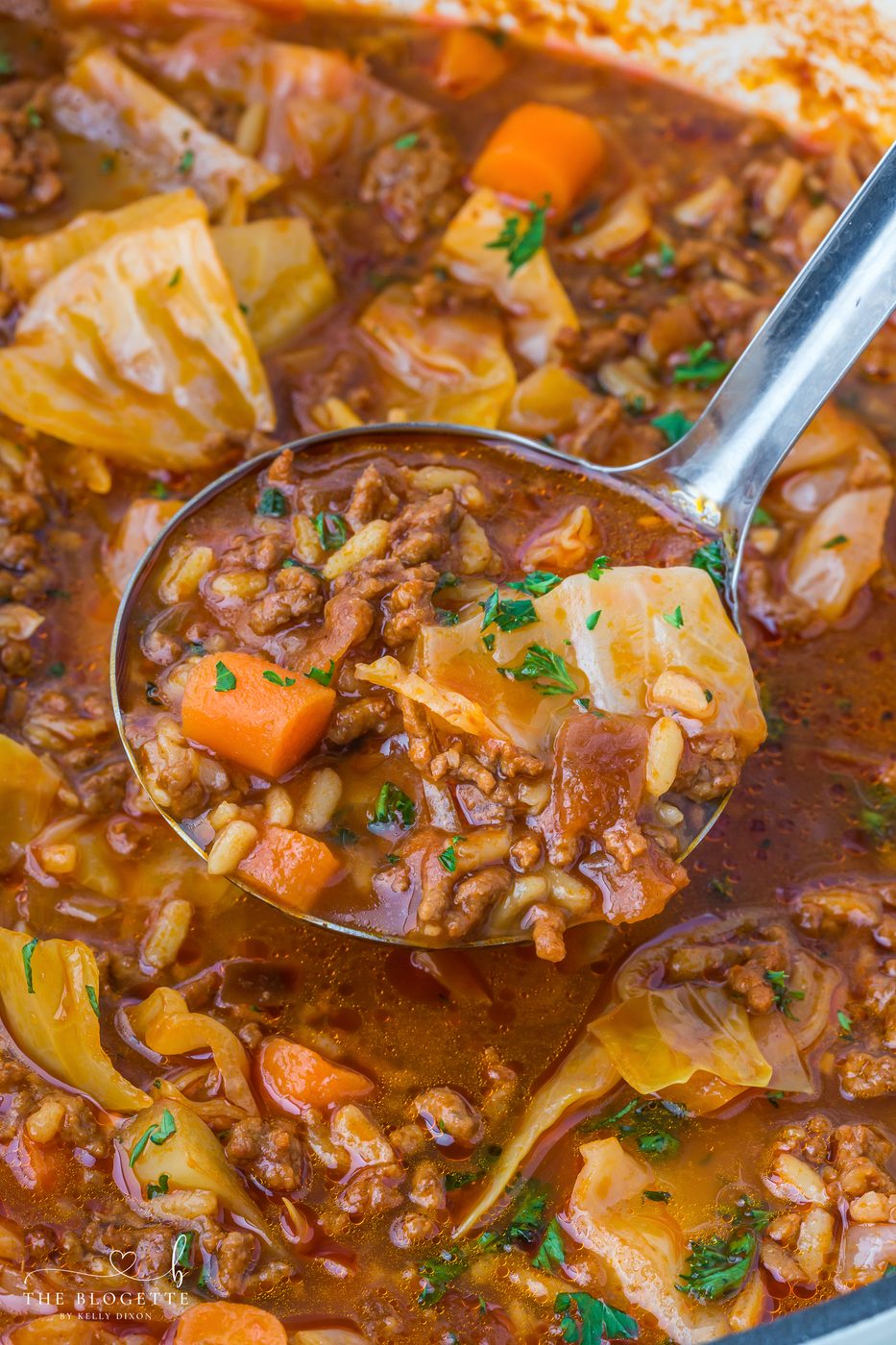 From-scratch Cabbage Soup
