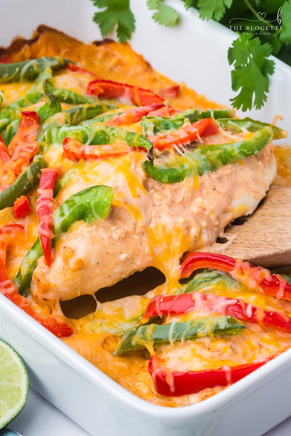 Chicken Fajita Casserole at home