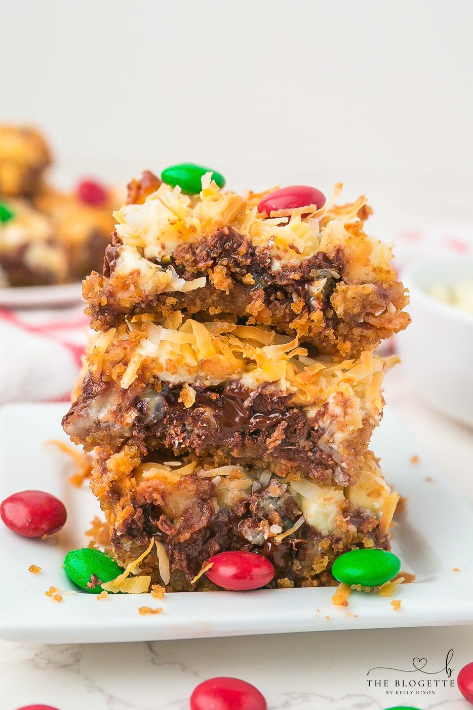 Home-style Christmas Magic Bars