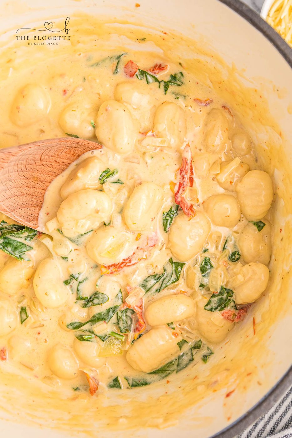 Tuscan Gnocchi, creamy